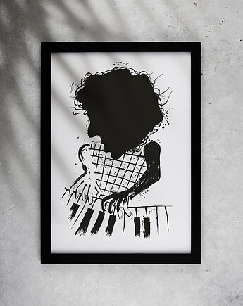 Plakat Fryderyk Chopin, zzzuzzzz