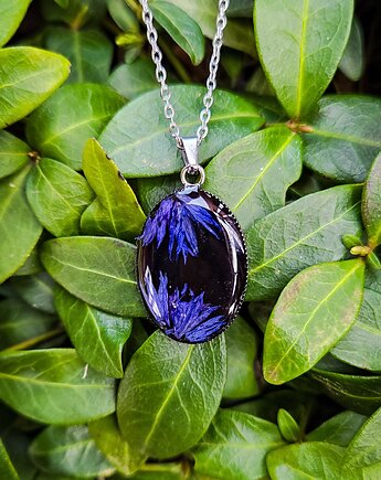 Wisiorek z chabrami, Figa handmade accessories