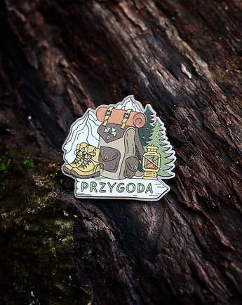 Przypinka pins Przygoda, Droga wolna