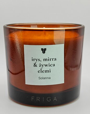 SOLANNA - żywice i irys z mineralnym akcentem - Świeca rzepakowa, FRIGA