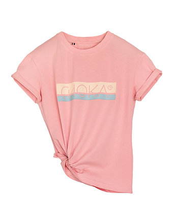 T-shirt BEACHIN' coral, CHOKA