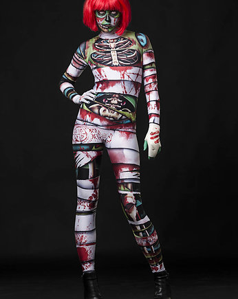 Zombie Mummy - Pełny Kombinezon na Halloween, dirrtytown clothing