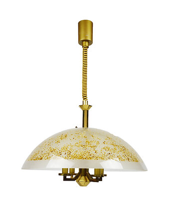 Lampa wisząca Temde, Niemcy, lata 80, Think Modern