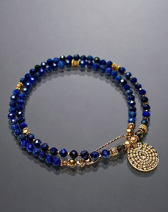 Lapis lazuli vol. 21 /choker/ 03.02.26 - Szlachetna kolekcja, KiKa pracownia