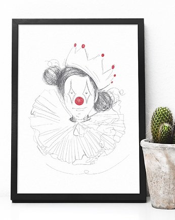 The crown - plakat A4/A3, Justyna Mioduszewska