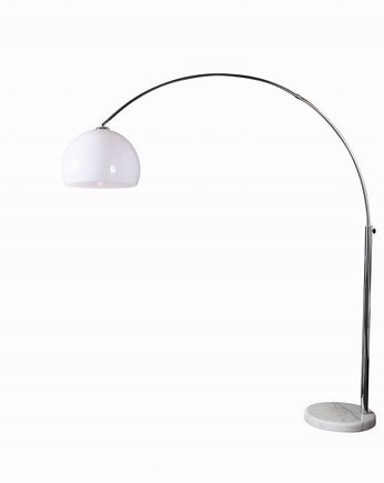 Lampa podłogowa Lounge Copper marmur biała 205cm, OKAZJE - Prezenty na 18