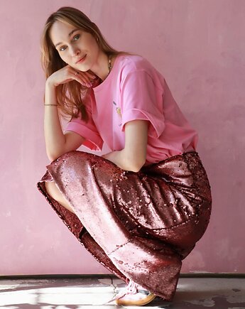Koszulka unisex Taste of Roma Tee - Dusty Pink, Wear Your Journey