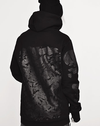 Bluza Double Killer Hoodie Black, DONT NEED NO SAMURAI