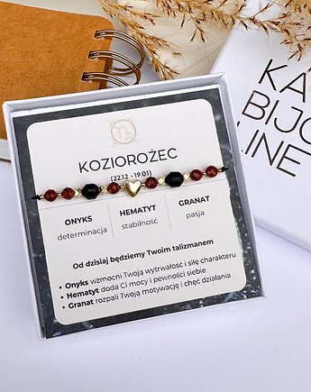 Bransoletka dla zodiakalnego KOZIOROŻCA, KaroBijouLine