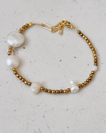 Bransoletka Hematyt i Perły, Chmolowska Jewellery