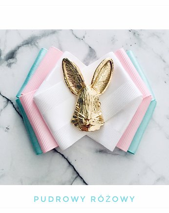 Brosza z Królikiem z Alicji w krainie czarów NEW, Pudrowy Różowy
