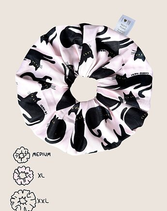 Scrunchie XXL -  Black Cats, IvoAdventures