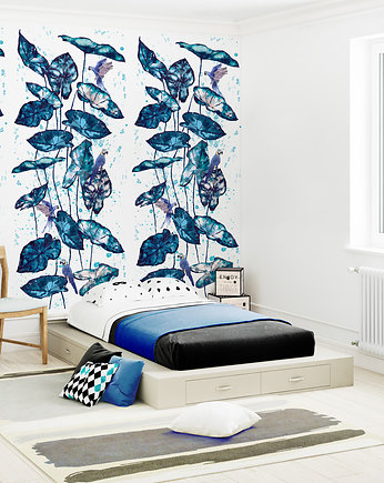 Tapeta dla dzieci Niebieskie Papugi ( Blue Parrot), Humpty Dumpty Room Decoration