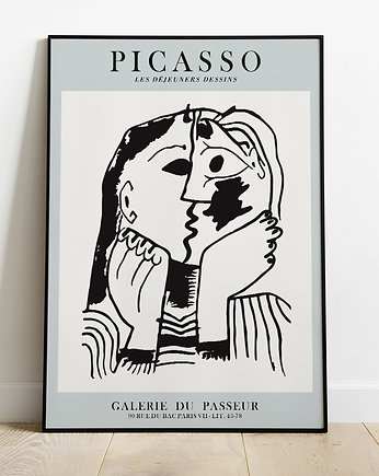 Pablo Picasso, inspiracja, plakat wystawowy, Pas De LArt