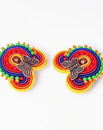 Sutaszowe kolczyki MARIPOSA1, Sylwia Żak