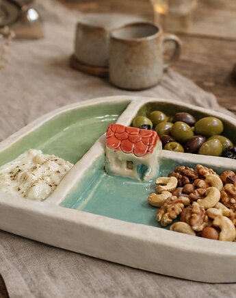 Talerz  dekoracyjny, Papataj