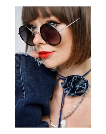 Jeansowy choker, Celina Parysów