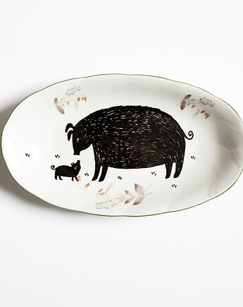 Talerz na ścianę - loszka, EMPE artstudio