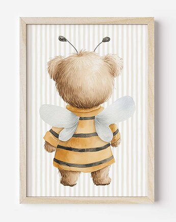 Plakat Na Ścianę Dla Dzieci Pszczółkowi Przyjaciele nr. 6, Dekoracjan