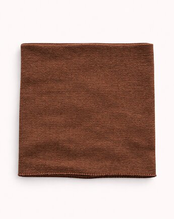 Komin Simple merino czekoladowy, Lucky HandMade