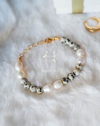 Bransoletka z jaspisów dalmatyńczyków, MAYBEJWLR