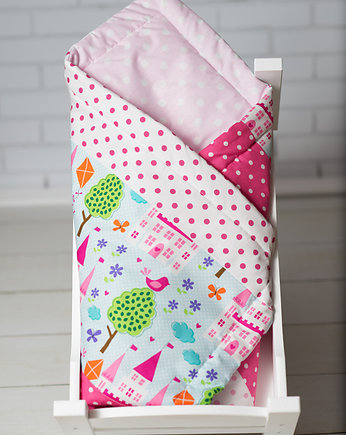 Rożek Becik Bawełniany Kolorowy, LalaShop
