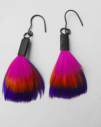 PIÓRKO kolczyki, Katarzyna Kaminska ART