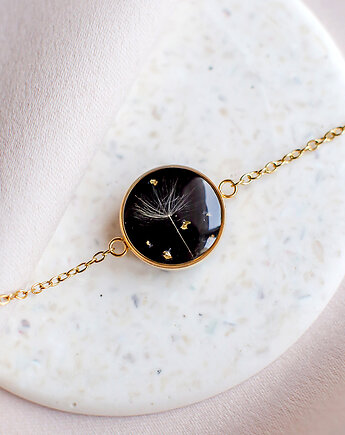 Wisiorek z rzęsek dmuchawca, nature gift