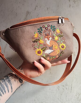 Nerka XXL folkowy lisek, Zapętlona Nitka