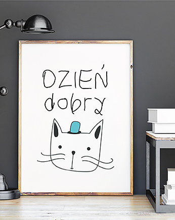 Plakat. Koteczki, dzień dobry, Love Life and Forest