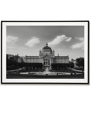 Plakat miasto CHORWACJA - Zagrzeb obraz, Bajkowe Obrazki