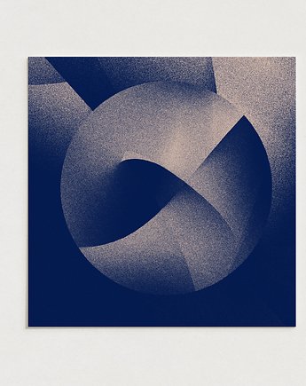 Plakat abstract gradient / Oryginalna grafika / poster print, Alina Rybacka