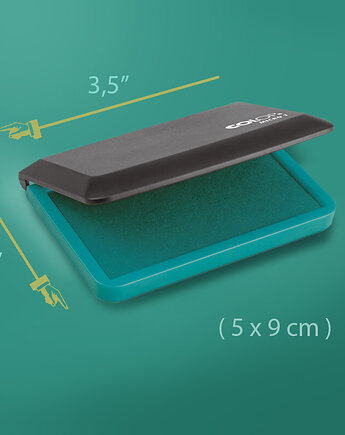 Poduszka z tuszem do pieczątek ZIELONA, Malu Studio