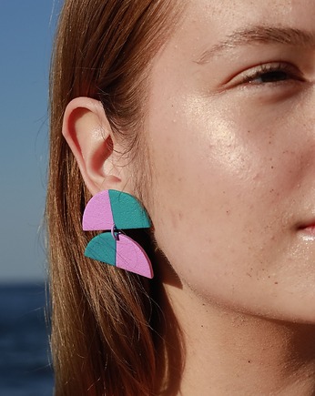 Kolczyki wiszące DUO, Strabirabi