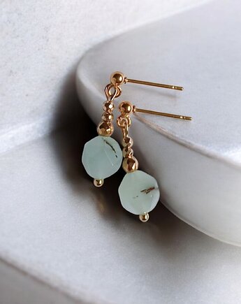 Drobne kolczyki : SPRING collection: JADEIT III, kaktusia
