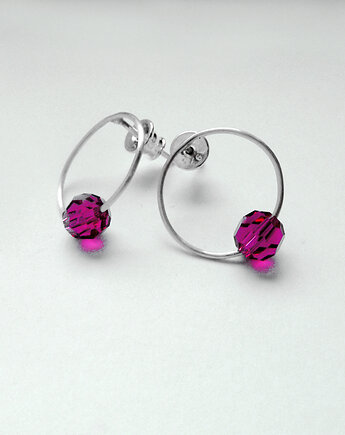 Kolczyki OKRĄG, Katarzyna Kaminska ART