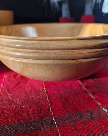 Ręcznie wykonana misa z drewna wiśniowego , Fairytalewood