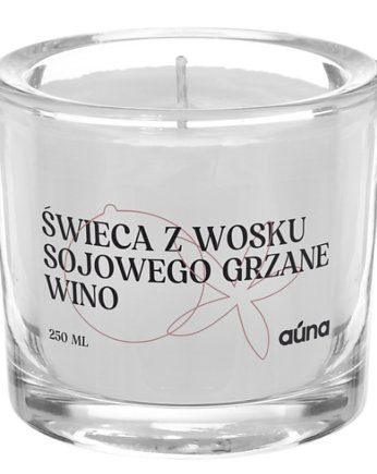 Świeca sojowa grzane wino, Auna