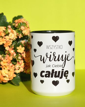 Wszystko wiruje jak Ciebie całuję, kubek, Sowia Aleja