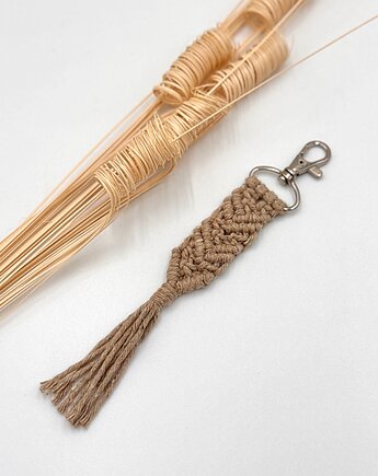 Zawieszka/brelok makrama, wu handmade