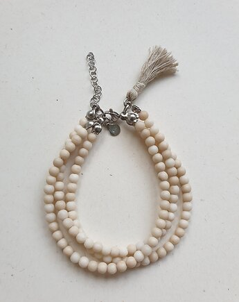 Bransoletka TRIO z jaspisem river stal, modesign