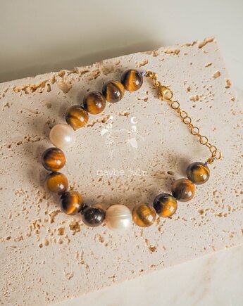 Bransoletka z Tygrysiego Oka oraz pereł barokowych, Maybe Jwlr