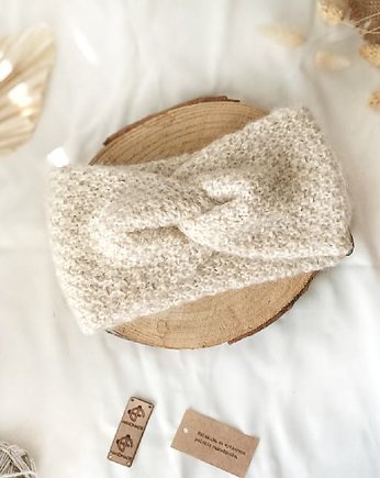 Opaska Ecru Merino i Baby Alpaki, eddfupanda
