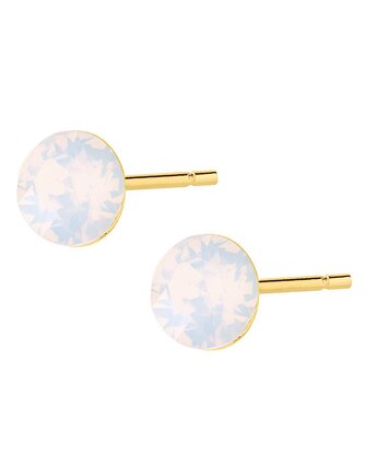 Kolczyki z błękitnym kryształem, Laoni