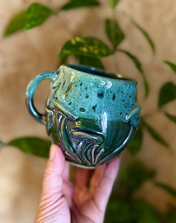 Kubek ceramiczny - Grzyb, poLEPIONE