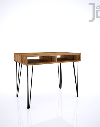 SKANDI biurko 100x65 dębowe, Jaku Design