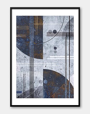 Plakat industrialny - Industrial no. 18 - z serii INDUSTRIAL, Pracownia Och Art