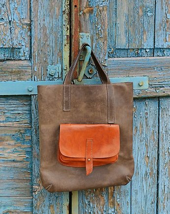 Torba skórzana, torebka, torba n ramię, NavahoClothing