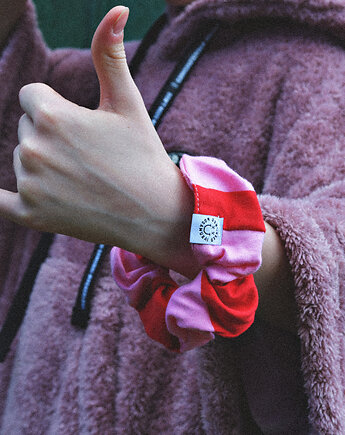 Gumka  Scrunchie w Paski, DONT NEED NO SAMURAI
