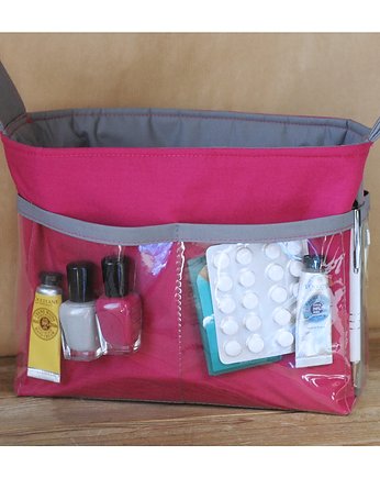 Organizer do torebki - Brązowy / Na zamówienie, cuba libre